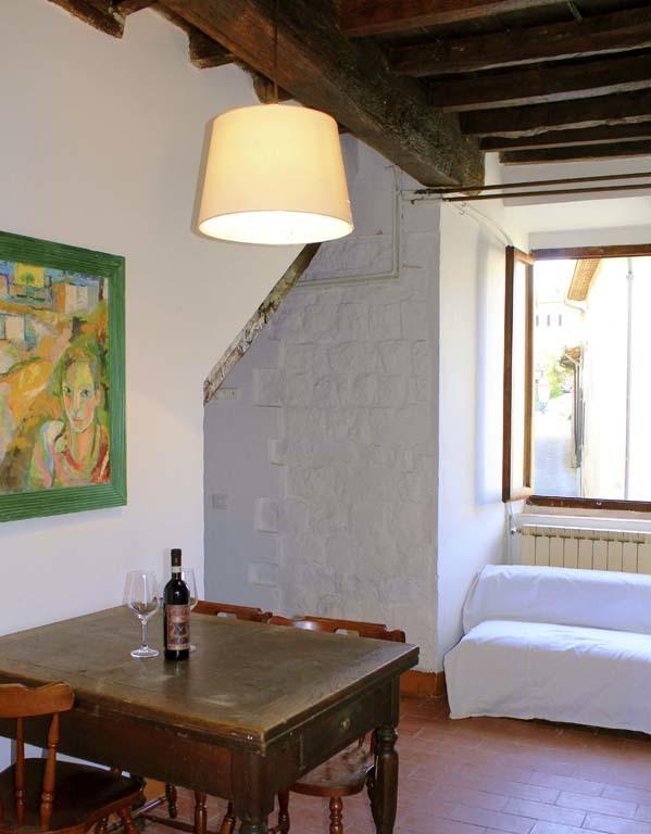 Torrione Apartment Panzano in Chianti Chambre photo